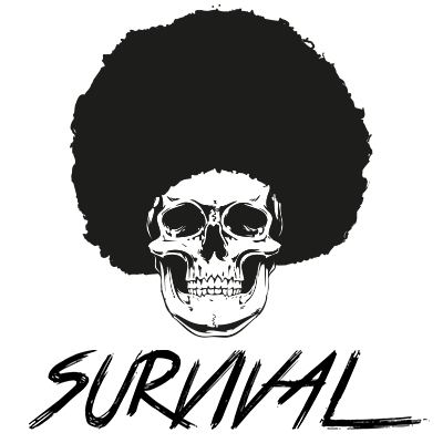 skulll survival logo mode marke Klamotten