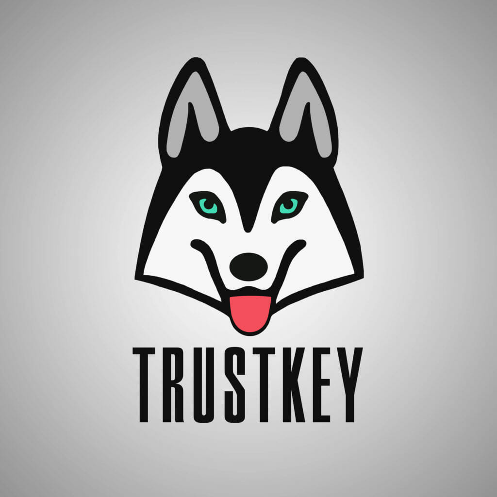 trustkey logo design